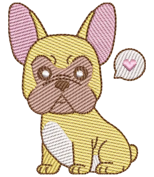 Matriz de Bordado Bulldog